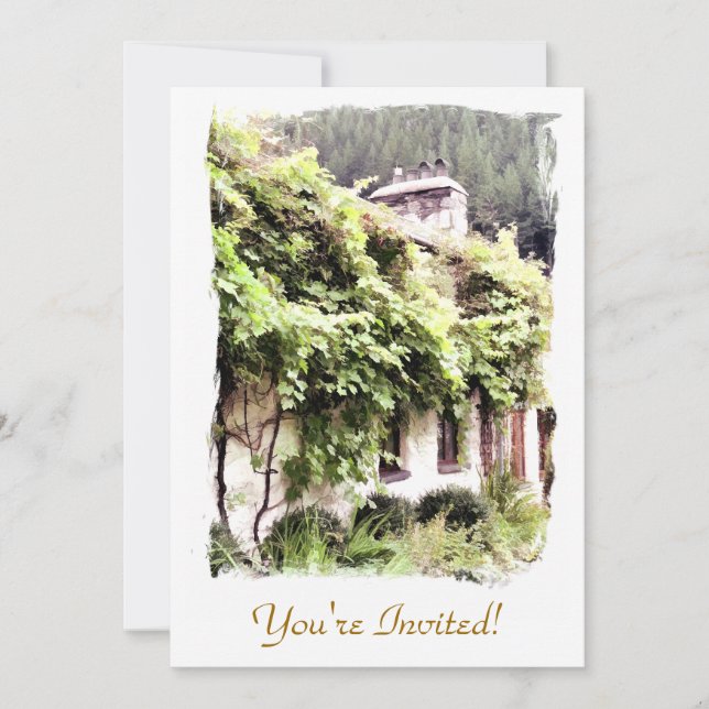 INVITATION WISTERIA COTTAGE (Devant)