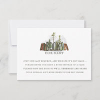 Woodland Forest Books for Baby shower Book Request