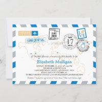 World Traveller Airmail | Fête des mariées