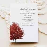 Wren - Aquarelle d'automne Arbre de mariage érable