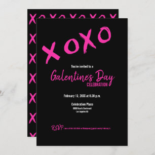 Invitation XOXO Galentine's Day