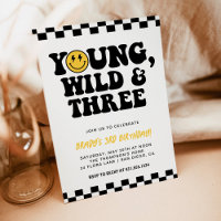 Young, Wild & Three, 3e anniversaire Smiley Face B