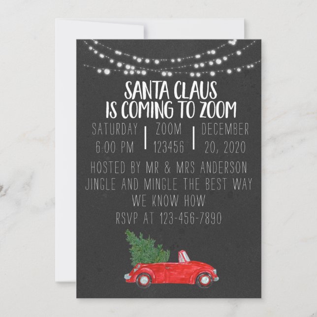 INVITATION ZOOM CHRISTMAS (Devant)