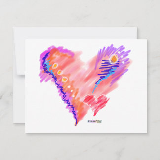 INVITATIONEN - Herz-Gürtel Einladung