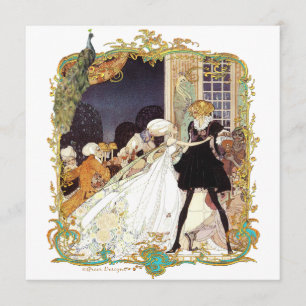 Invitations à la Ball & Peacock du 18e siècle