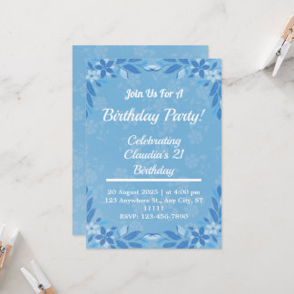 invitations à la fête d'anniversaire Bluey