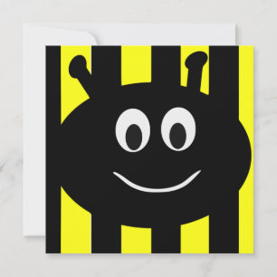 Invitations à la fête d'anniversaire de l'abeille