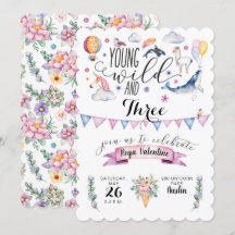 Invitations à la fête d'anniversaire de Young, Wil