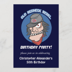 Invitations à la fête d'anniversaire des Rebelles 
