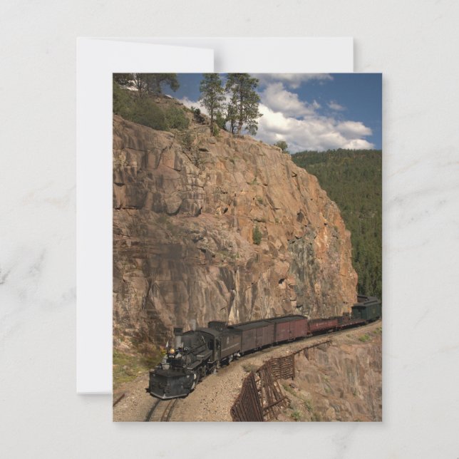 Invitations à la fête d'anniversaire du Train à va (Devant)