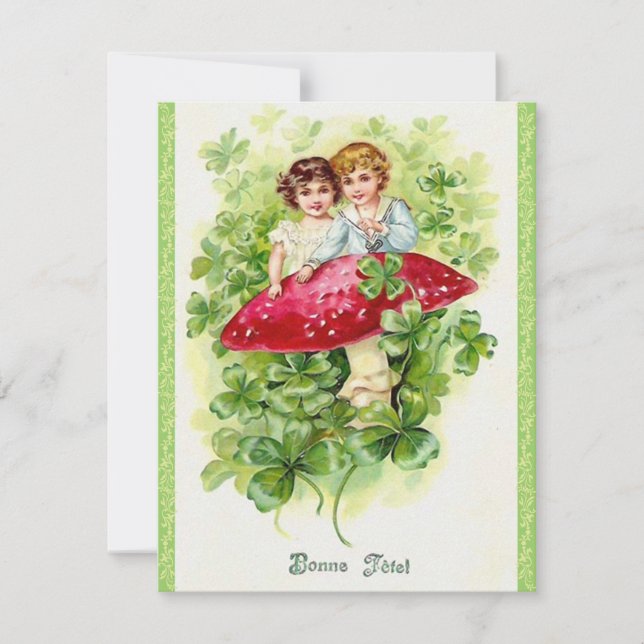 Invitations à la fête de la Saint-Patrick! (Devant)