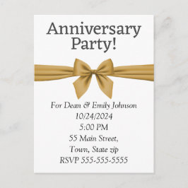 Invitations à la fête de l'anniversaire