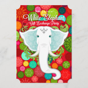 Invitations à la fête des fêtes personnalisées des