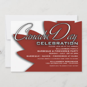 Invitations à la fête du Canada