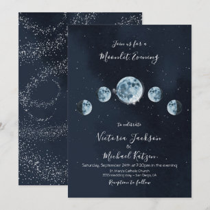 Invitations à la Pleine lune céleste et aux étoile