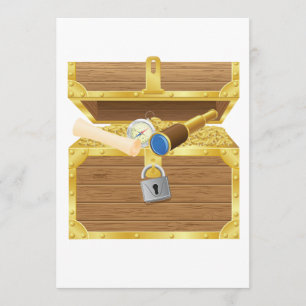 Invitations à la poitrine aux trésors anciens