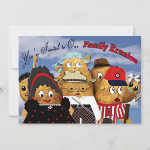 INVITATIONS À LA RÉUNION DE FAMILLE - FAMILLE DE P