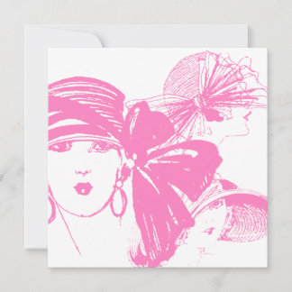 Invitations à la soirée Cocktail de la Dame rose d
