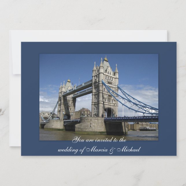 Invitations à Londres, Angleterre (Devant)