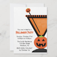 Invitations à martini martini martini Jack-o-lante