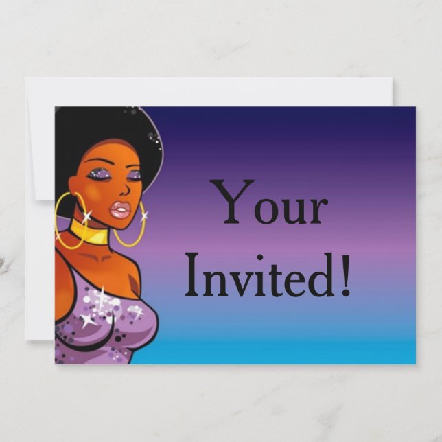 Invitations afrocentriques (Devant)