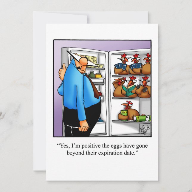 Invitations amusantes à la fête d'anniversaire (Devant)