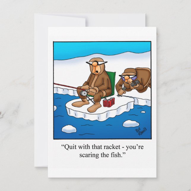 Invitations amusantes à la fête de l'anniversaire (Devant)