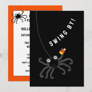 Invitations amusantes de la fête d'Halloween