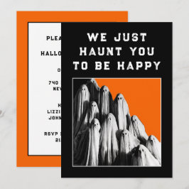 Invitations amusantes de la fête d'Halloween