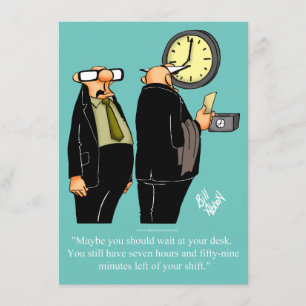 Invitations amusantes de l'Humour de retraite