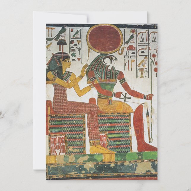 Invitations anciennes de Horus égyptiens (Devant)