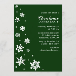 Invitations aux flocons de neige de Whimsy