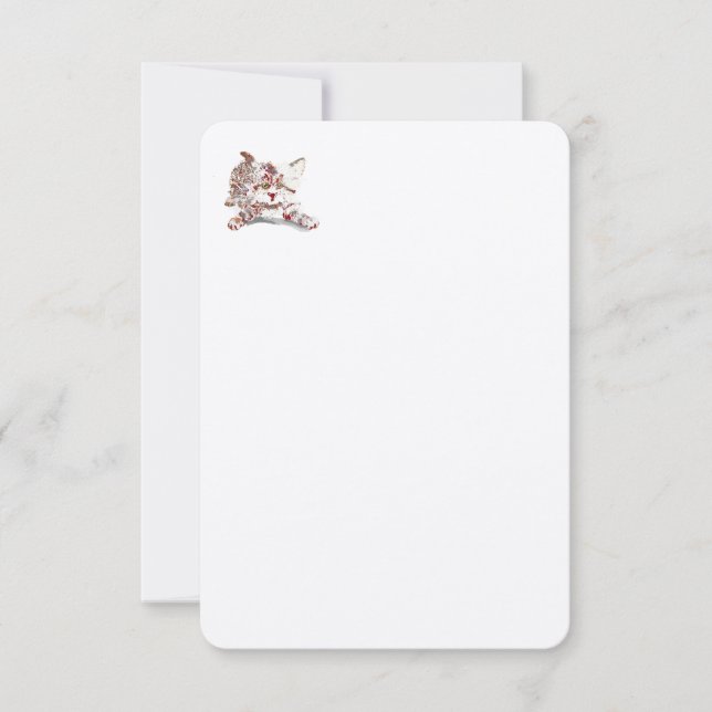 Invitations : Baby Kitten (Devant)