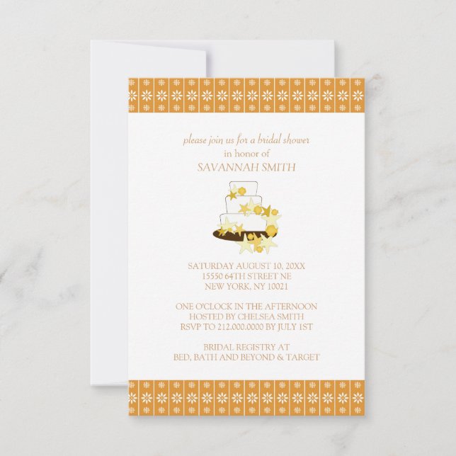 Invitations baby shower (Devant)