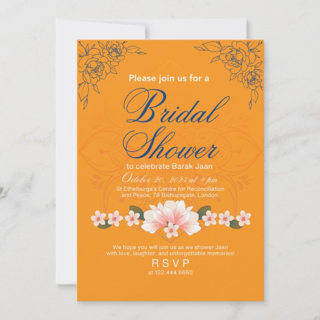 Invitations baby shower (Devant)