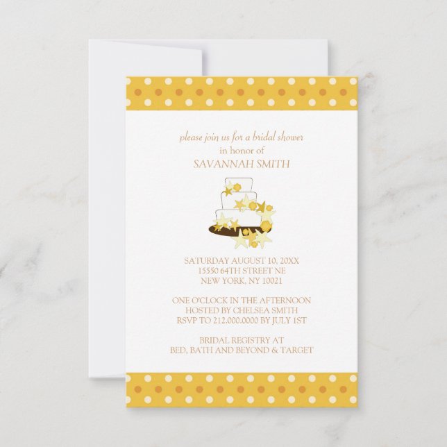 Invitations baby shower (Devant)