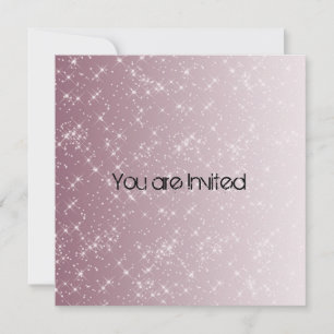 Invitations Baby shower rose Star