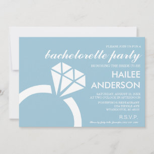 Invitations Bachelorette MARIAGE