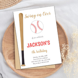 Invitations Baseballs