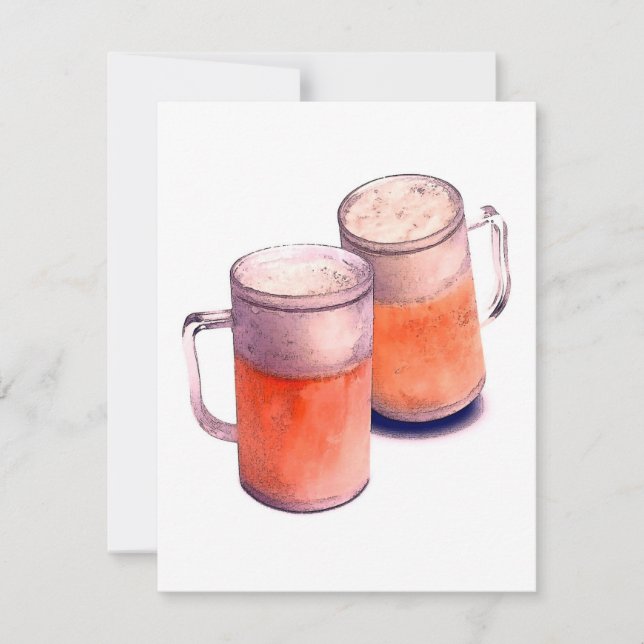 Invitations Bière - Invitations Bière (Devant)