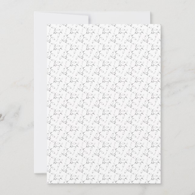 Invitations | Branche Oiseau – Minimaliste Élégant (Devant)