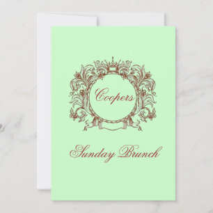 Invitations brunch du dimanche