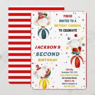 Invitations Carnaval