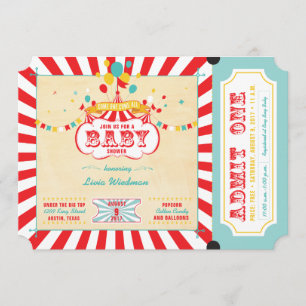 Invitations Carnival Baby Shower