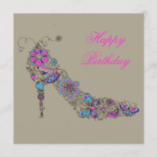 Invitations chics de ~ de chaussure