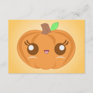 Invitations Citrouilles