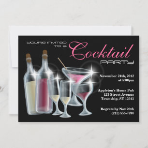 Invitations Classy Cocktail Party