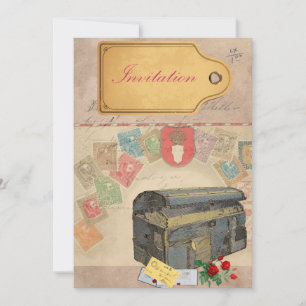 Invitations Coques de voyage