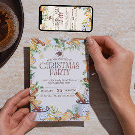 Invitations créatives personnalisées pour Noël