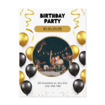 Invitations d'anniversaire